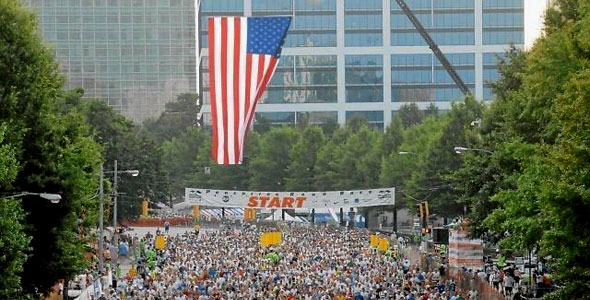 Peachtree Road Race Green Sustainable