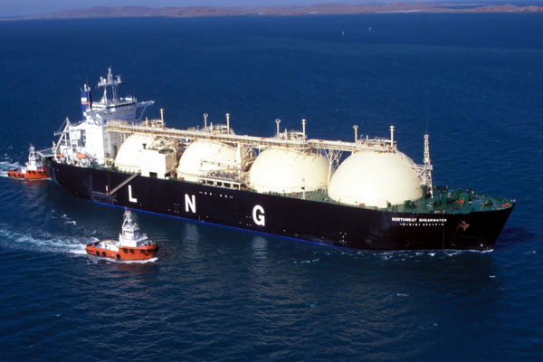LNG - liquefied natural gas